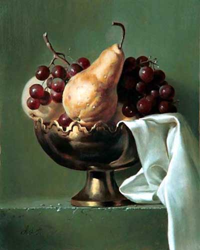 Painting Code#3188-Fruit and Copper