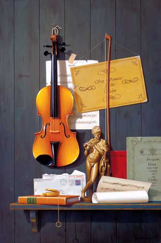 Painting Code#3255-Musician's Cornor