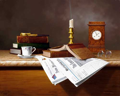 Painting Code#3285-Rino Gonzalez: The Statesman
