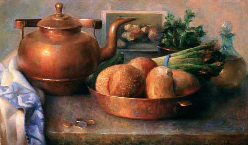 Painting Code#3316-Aristides, Juliette: Kitchen