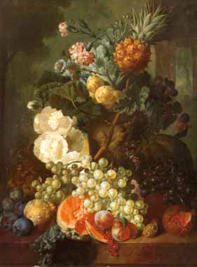 Painting Code#3325-Georgius van Os - Still Life