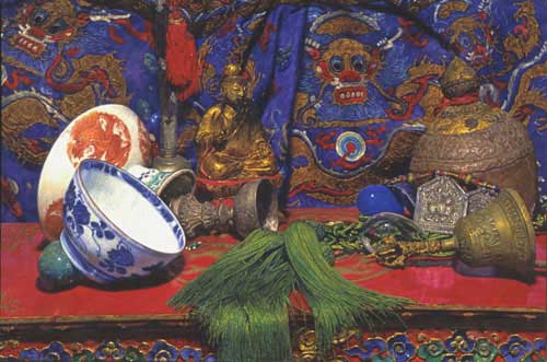 Painting Code#3357-Jacobs, Ted Seth(USA): Asian Jewel