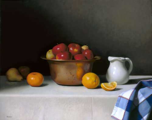 Painting Code#3454-Kirk Richards: Country Table