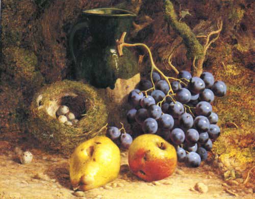 Painting Code#3615-Hughes, William (UK) - Still Life