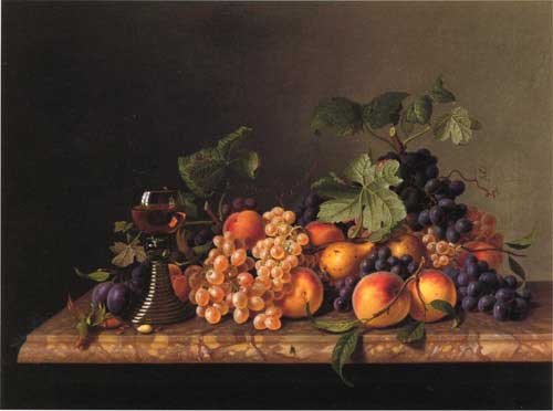 Painting Code#3636-Werner Hunzinger - Still Life