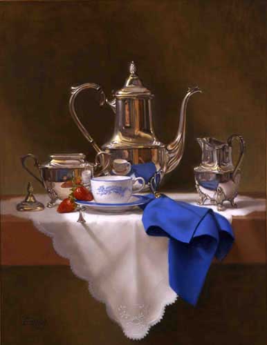 Painting Code#3669-W.O.Ewing - Coffee Break