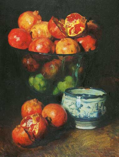 Painting Code#3680-Manuel Benedito Vives - Bodegon