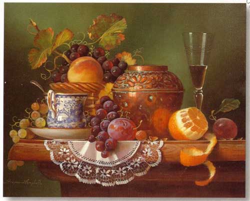 Painting Code#3687-Fruit Still Life