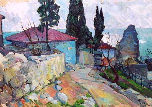 Painting Code#40038-Koshel M.: Crimean View