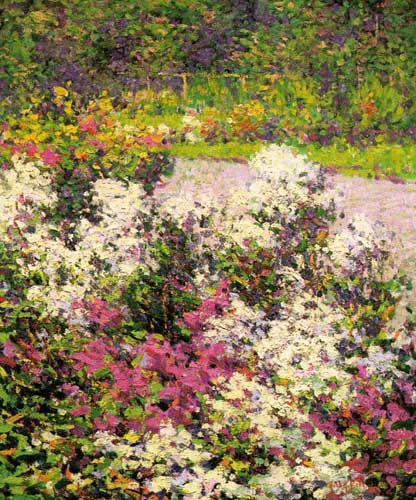 Painting Code#40047-Breckenridge, Hugh Henry: White Phlox