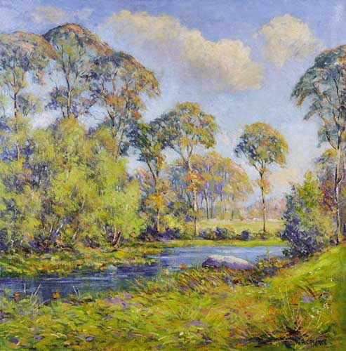 Painting Code#40085-William Pearce: The Stream