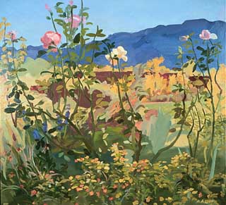 Painting Code#40201-Adele Alsop: Roses of Bright Equinox
