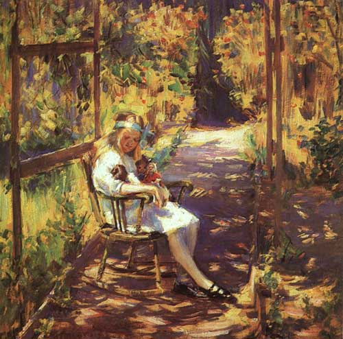 Painting Code#40221-Schuster, Donna Norine(USA): Little Mother