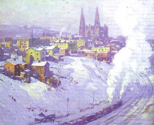 Painting Code#40224-Warner, Everett (USA): Panther Hollow