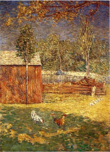 Painting Code#40303-Julian Alden Weir - Midday