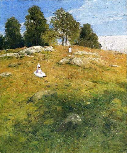 Painting Code#40304-Julian Alden Weir - Summer Afternoon, Shinnecock Landscape