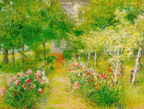 Painting Code#40326-Fitch, Walter: View of the Garden