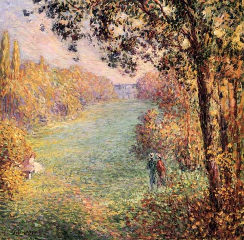 Painting Code#40376-Henri Lebasque - Autumn
