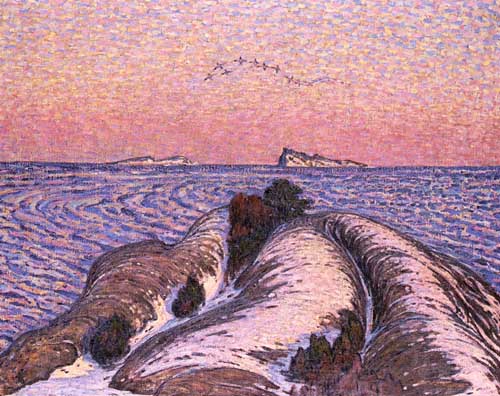 Painting Code#40433-Lindstrom, Richard(Sweden): Along The Coast