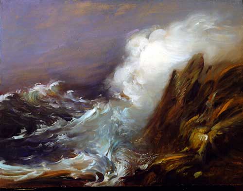 Painting Code#40434-Mason, Frank(USA): Eagle Rock