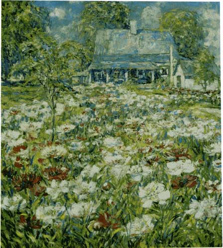 Painting Code#40642-Daniel Brinley: The Peony Garden