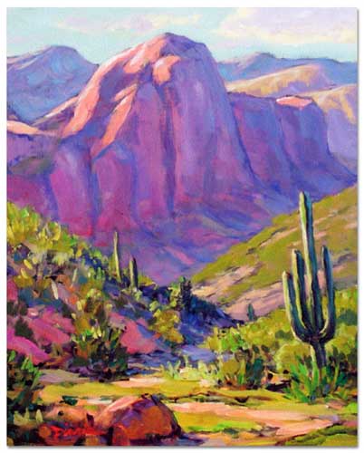 Painting Code#40666-L A R R Y   P I R N I E: Desert Sculptures