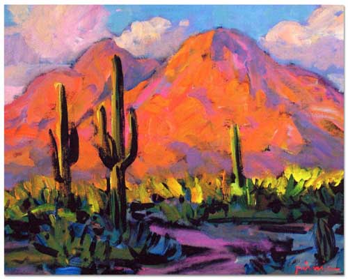 Painting Code#40667-L A R R Y  P I R N I E: Evening Sun