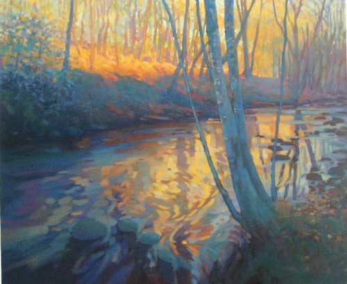 Painting Code#40776-River Landscape