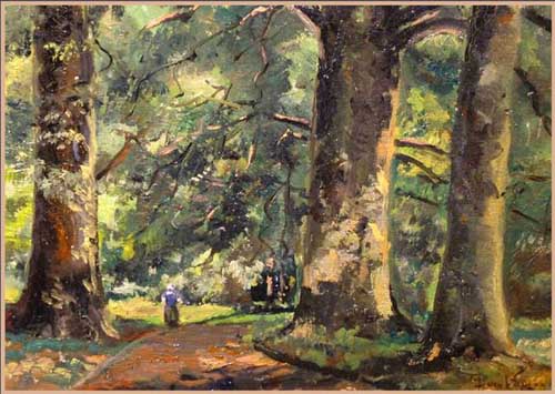 Painting Code#40913-Jan van Vuuren: Holland Landscape