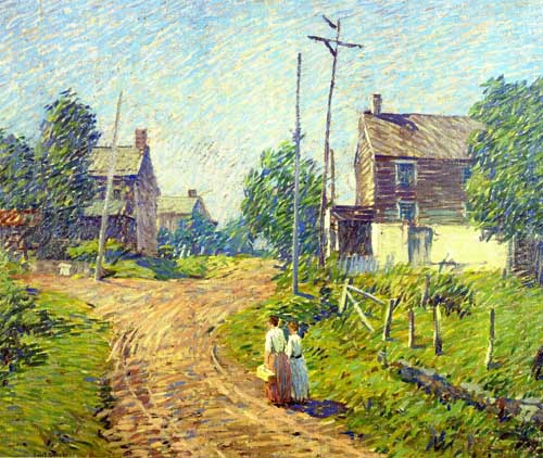 Painting Code#41128-Robert Spencer - Crossroad