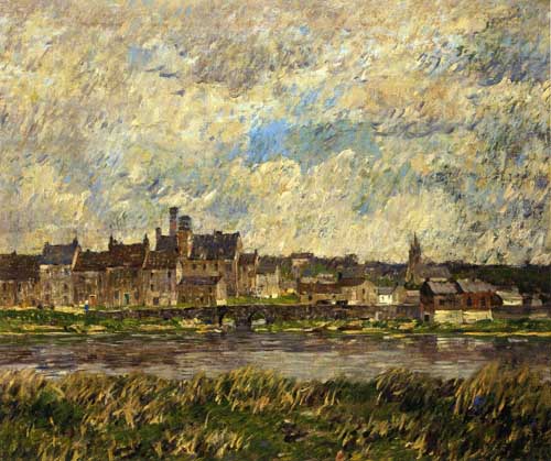 Painting Code#41130-Robert Spencer - Gray Day in Spring