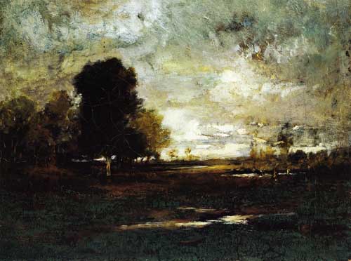 Painting Code#41164-Alexander Helwig Wyant - Early Autumn