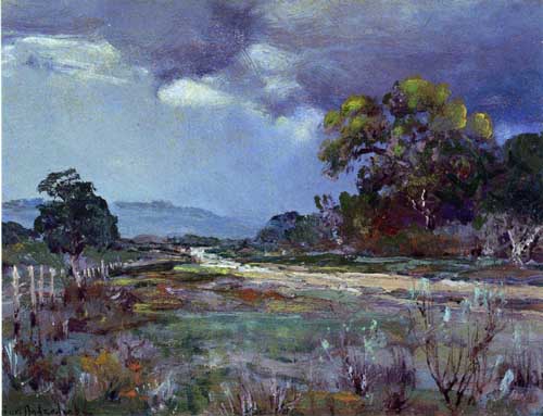 Painting Code#41226-Julian Onderdonk - Approaching Rain