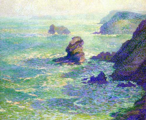 Painting Code#41250-Willy Schlobach - Cliffs