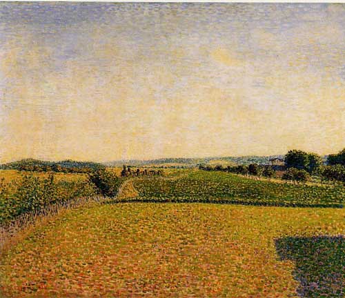 Painting Code#41800-Pissarro, Camille - Railroad to Dieppe