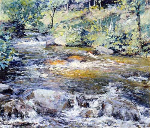 Painting Code#42370-Reid, Robert(USA) - The Brook