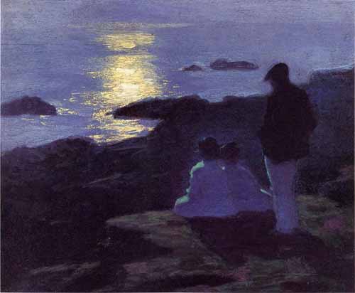 Painting Code#42406-Potthast, Edward(USA) - A Summer Night