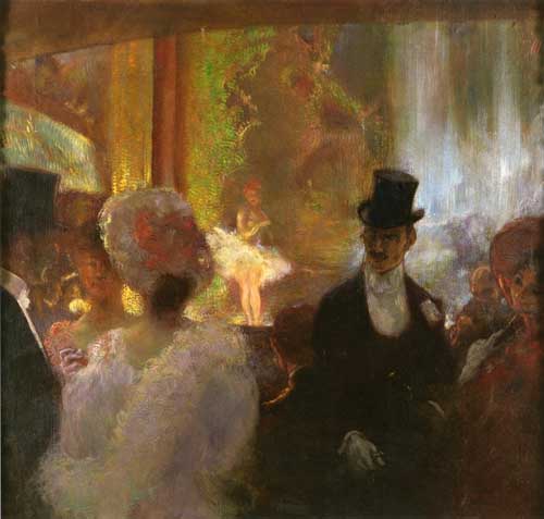 Painting Code#45020-Gaston La Touche: Without Title