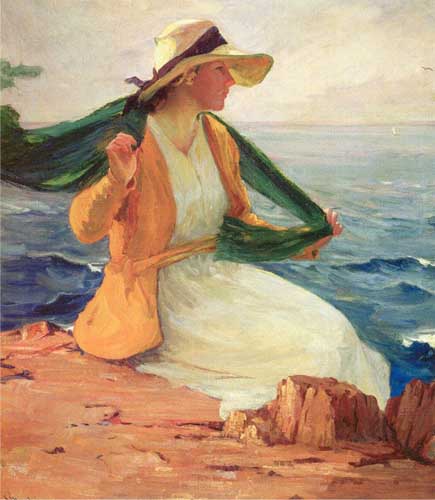 Painting Code#45188-Mannheim, Jean(USA): Passing Ships