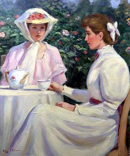 Painting Code#45244-Tea Time