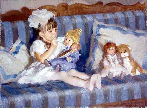 Painting Code#45245-Good Friends