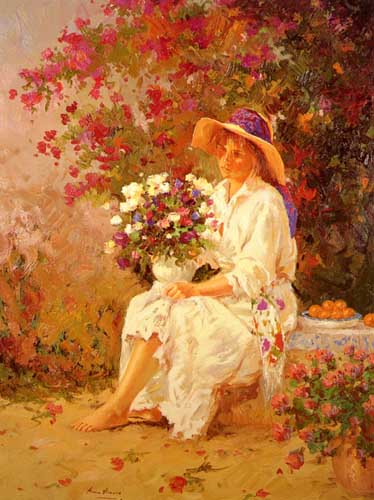 Painting Code#45254-Frances, Roman: Admiration