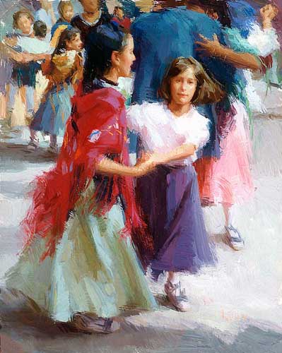 Painting Code#45294-Let's Go Dancing