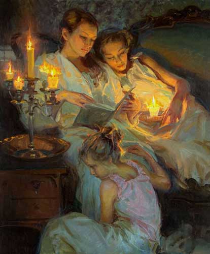 Painting Code#45348-Daniel F. Gerhartz - Drift Off To Dream
