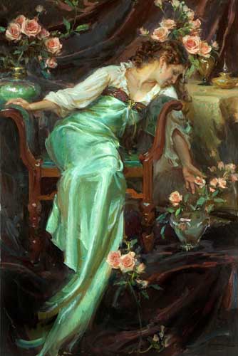 Painting Code#45361-Daniel F. Gerhartz - Elegance