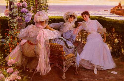 Painting Code#45394-Cordero, Jose Villegas y(Spain): The News Of ....