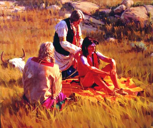 Painting Code#45434-Davis, Stan(USA): Fulfilling the Vow