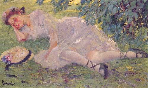 Painting Code#45452-Cucuel, Edward(USA): Quiet Hour