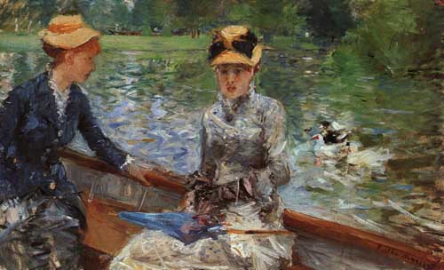 Painting Code#45456-Morisot, Berthe(France): A Summer's Day
