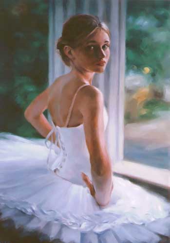 Painting Code#45512-Ballet Dancer